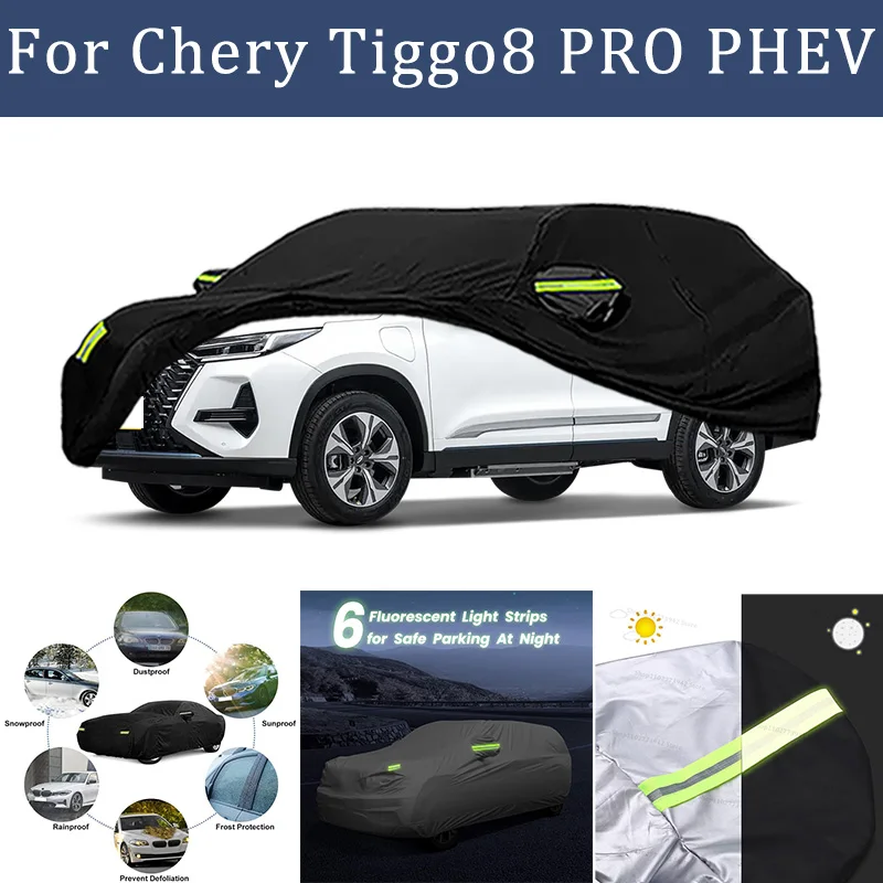 Car cover For Chery Tiggo8 PRO PHEV Full cover Waterproof sun protection cover Scratch resistant cars accessories
Car cover For Chery Tiggo8 PRO PHEV Full cover Waterproof sun protection cover Scratch resistant cars accessories