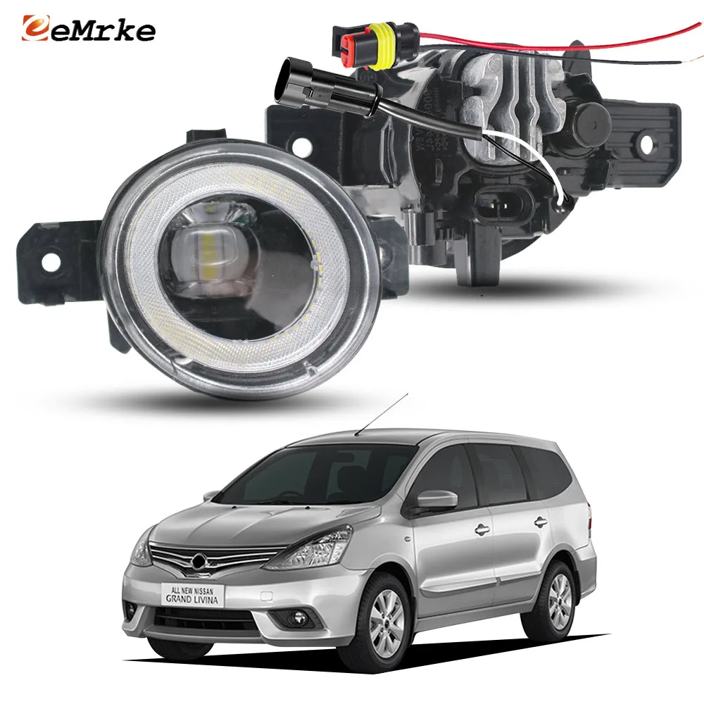 Светодиодные противотуманные фары 30 Вт для Nissan Grand Livina L11 2013 2014 2015 2016 2017 2018 PTF с прозрачными линзами + дневные фонари Angel Eye DRL
Светодиодные противотуманные фары 30 Вт для Nissan Grand Livina L11 2013 2014 2015 2016 2017 2018 PTF с прозрачными линзами + дневные фонари Angel Eye DRL