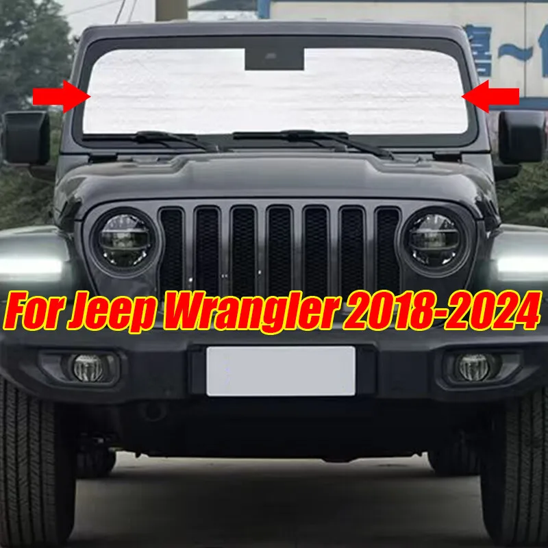 For JEEP Wrangler 2018-2024 Front Windshield Silver Camp Privacy Sunshade Cover
For JEEP Wrangler 2018-2024 Front Windshield Silver Camp Privacy Sunshade Cover