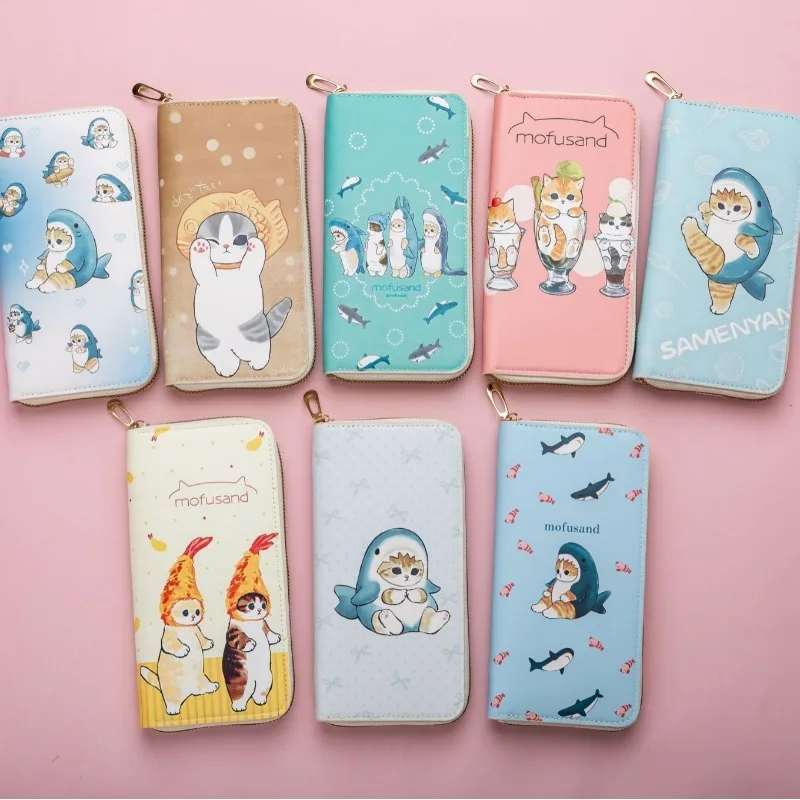 Mofusand Cartoon Anime Long Wallet Card Holder Coin Purse with Multiple Card Slots Cute Multi-Function Clutch for Kids and Girls
Mofusand Cartoon Anime Long Wallet Card Holder Coin Purse with Multiple Card Slots Cute Multi-Function Clutch for Kids and Girls