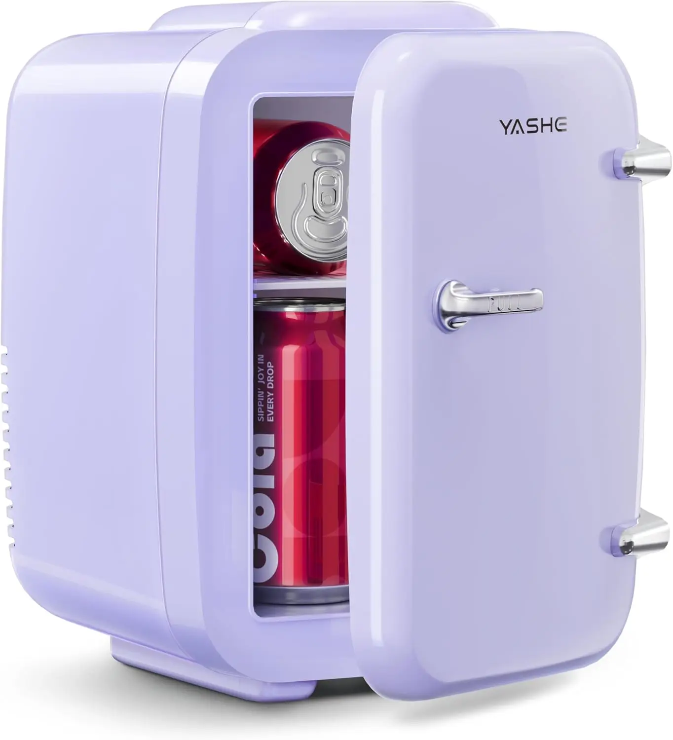 4L Mini Fridge, Portable Cooler & Warmer for Skincare, Drinks, Medicine, 6-Can Capacity, Silent 25dB, Home & Car Use
4L Mini Fridge, Portable Cooler & Warmer for Skincare, Drinks, Medicine, 6-Can Capacity, Silent 25dB, Home & Car Use