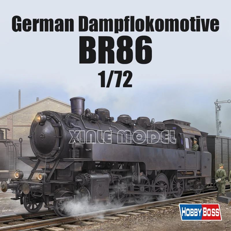 Trumpeter Plastic Assembled Tank Model Kit 82914 World War II German BR86 steam locomotive 1/72
Trumpeter Plastic Assembled Tank Model Kit 82914 World War II German BR86 steam locomotive 1/72