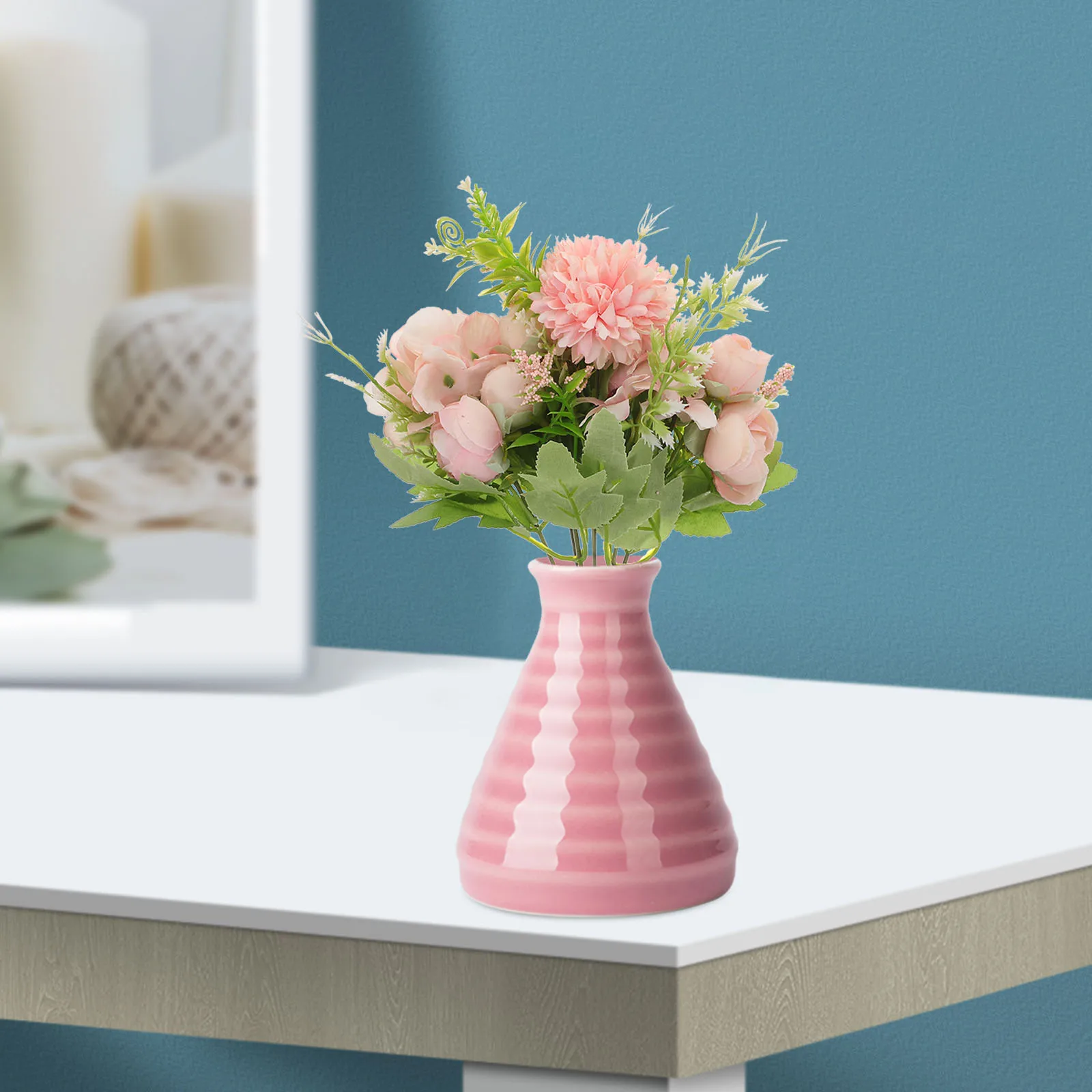 Artificial FlowersFloral Bouquet Decor Wedding Party Pictures Bedroom Living Room Table Centerpiece Plastic Silk Fabric Long 
Artificial FlowersFloral Bouquet Decor Wedding Party Pictures Bedroom Living Room Table Centerpiece Plastic Silk Fabric Long