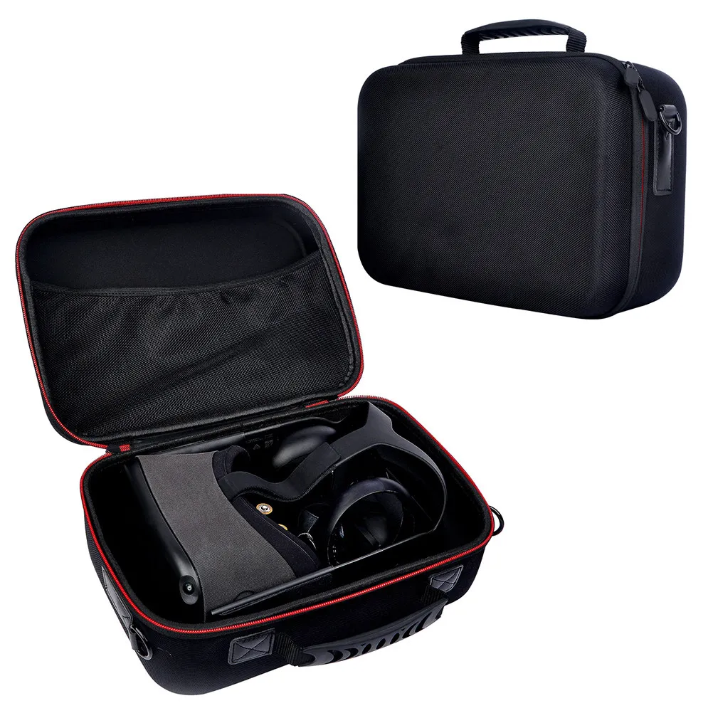 Premium Vr Storage Pouch Easy-Open Full-Zip Design Shockproof Portable Travel Case Fits All Cables Controllers and Vr Headsets
Premium Vr Storage Pouch Easy-Open Full-Zip Design Shockproof Portable Travel Case Fits All Cables Controllers and Vr Headsets