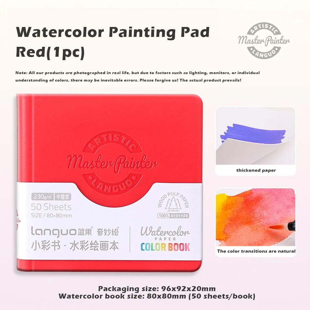 High Quality Tearable Watercolor Sketchbook Pocket Thickened Watercolor Notebook Portable Watercolor Book Outdoor Drawing
High Quality Tearable Watercolor Sketchbook Pocket Thickened Watercolor Notebook Portable Watercolor Book Outdoor Drawing