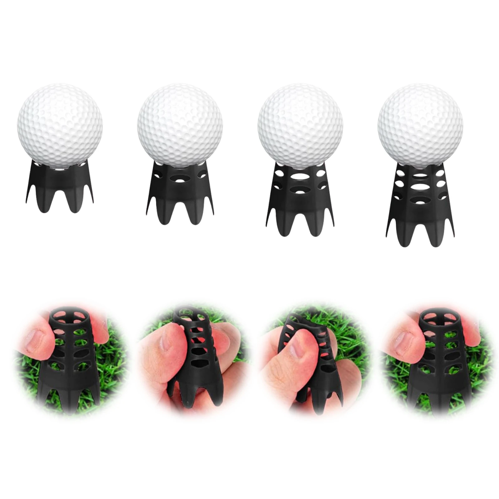 Golf Mat Tee Holder Kit Reusable Plastic Golfs Simulator Tee Height Adjustable Golfs Ball Nail for House Yard Grass Course
Golf Mat Tee Holder Kit Reusable Plastic Golfs Simulator Tee Height Adjustable Golfs Ball Nail for House Yard Grass Course