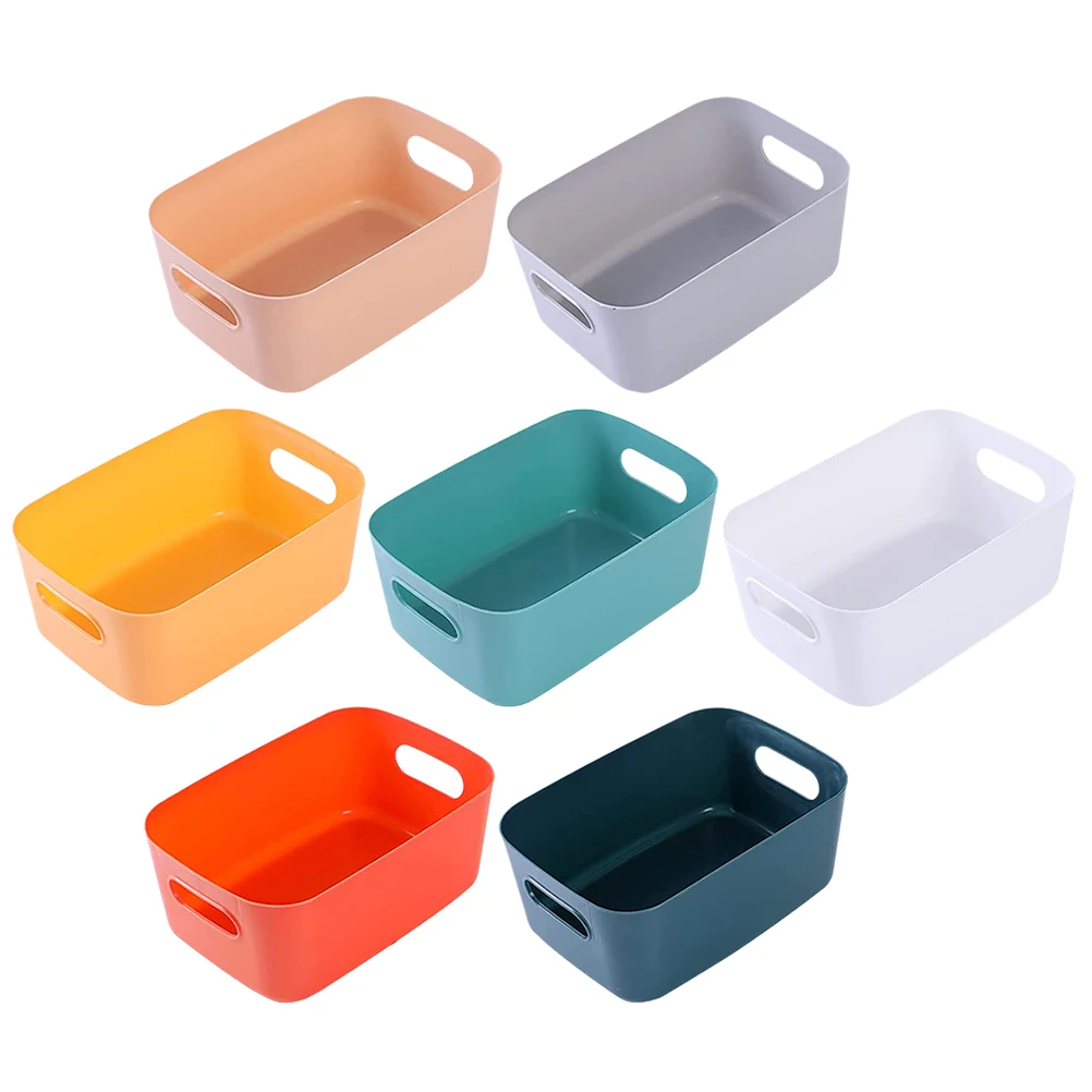 Plastic Storage Baskets Boxes Smooth Edges Hollow Handles Kitchen Closet Organizer Home Office Supplies Toy Food
Plastic Storage Baskets Boxes Smooth Edges Hollow Handles Kitchen Closet Organizer Home Office Supplies Toy Food