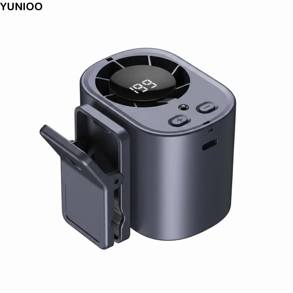 High Speed Waist Fan LED Display Rechargeable Clip on Fan Compact Size Stepless Wind Stroller Fan for 3.7V/1800mAh Infants
High Speed Waist Fan LED Display Rechargeable Clip on Fan Compact Size Stepless Wind Stroller Fan for 3.7V/1800mAh Infants
