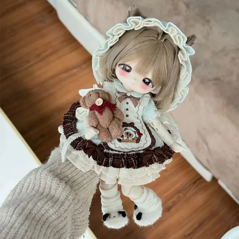 Bjd Thin Chocolate Siam Cat Three Plug Six Point Doll Clothes 1/6 Articulated Doll Clothing Kawaii Light Lolita Doll Outfit
Bjd Thin Chocolate Siam Cat Three Plug Six Point Doll Clothes 1/6 Articulated Doll Clothing Kawaii Light Lolita Doll Outfit