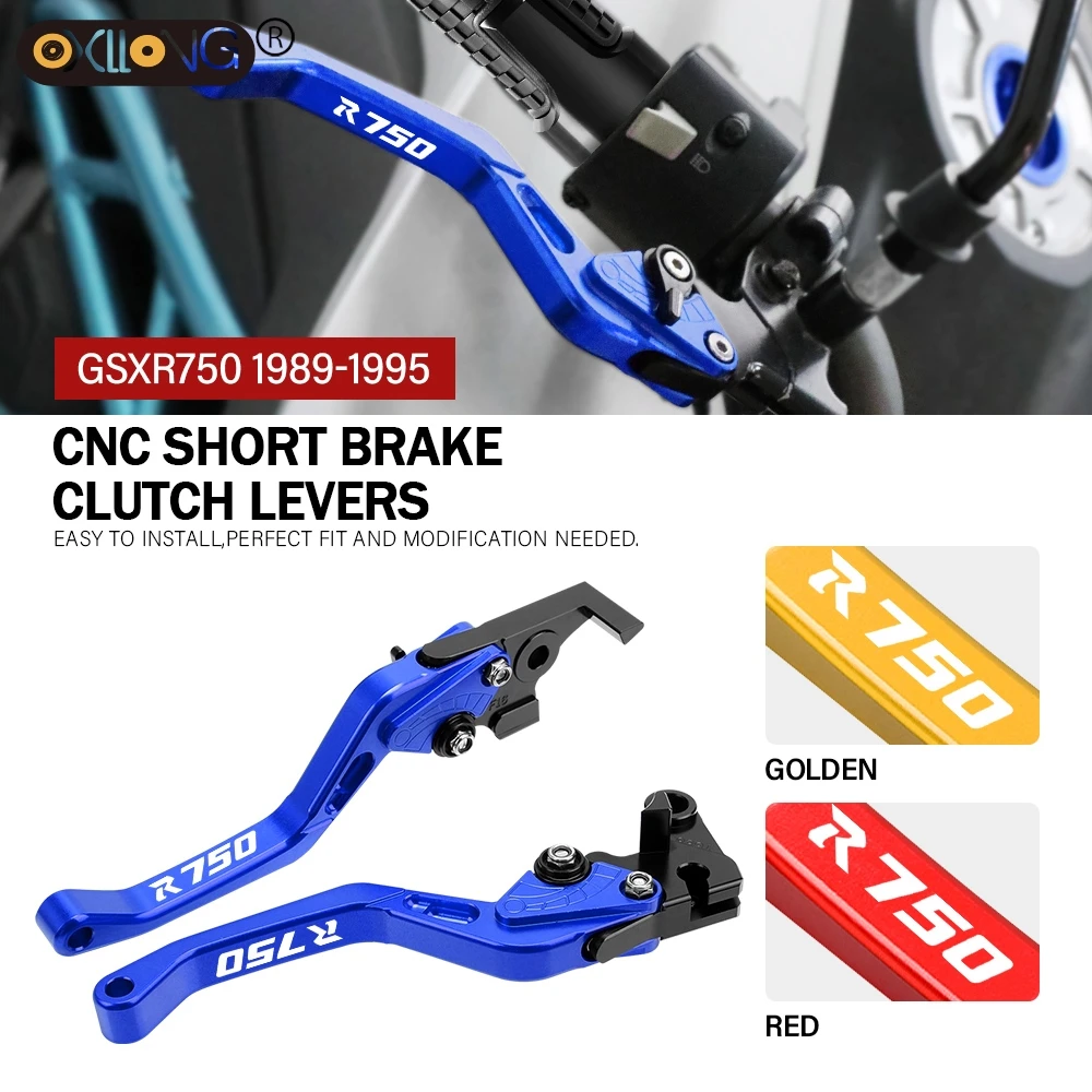CNC Aluminum Motorcycle Short Brake Clutch Levers Accessories Parts For SUZUKI GSXR750 GSX-R750 1989 -2022 2021 GSXR 750
CNC Aluminum Motorcycle Short Brake Clutch Levers Accessories Parts For SUZUKI GSXR750 GSX-R750 1989 -2022 2021 GSXR 750