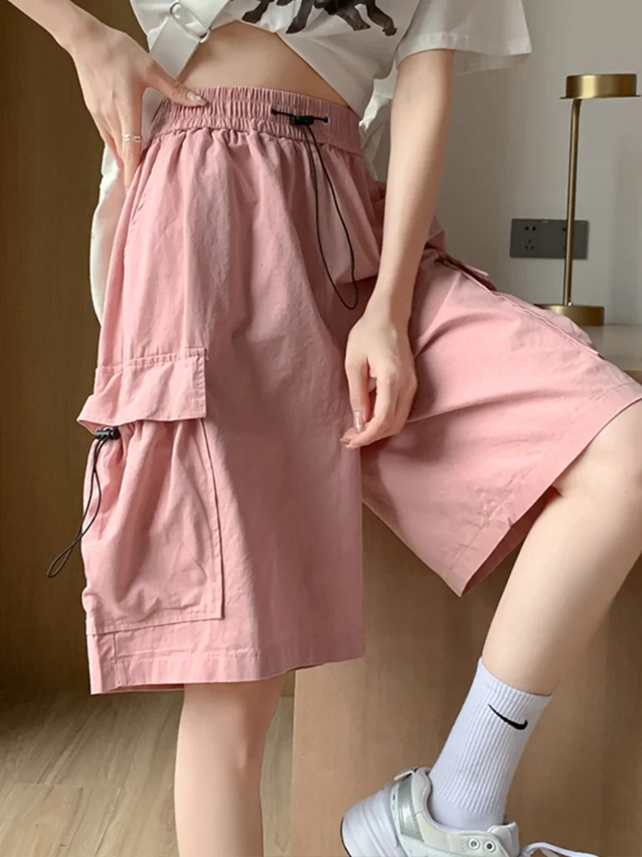Women's Workwear orts Summer Thin American Casual Wide Leg Five-Quarter Loose Straight Cut Pants
Women's Workwear orts Summer Thin American Casual Wide Leg Five-Quarter Loose Straight Cut Pants