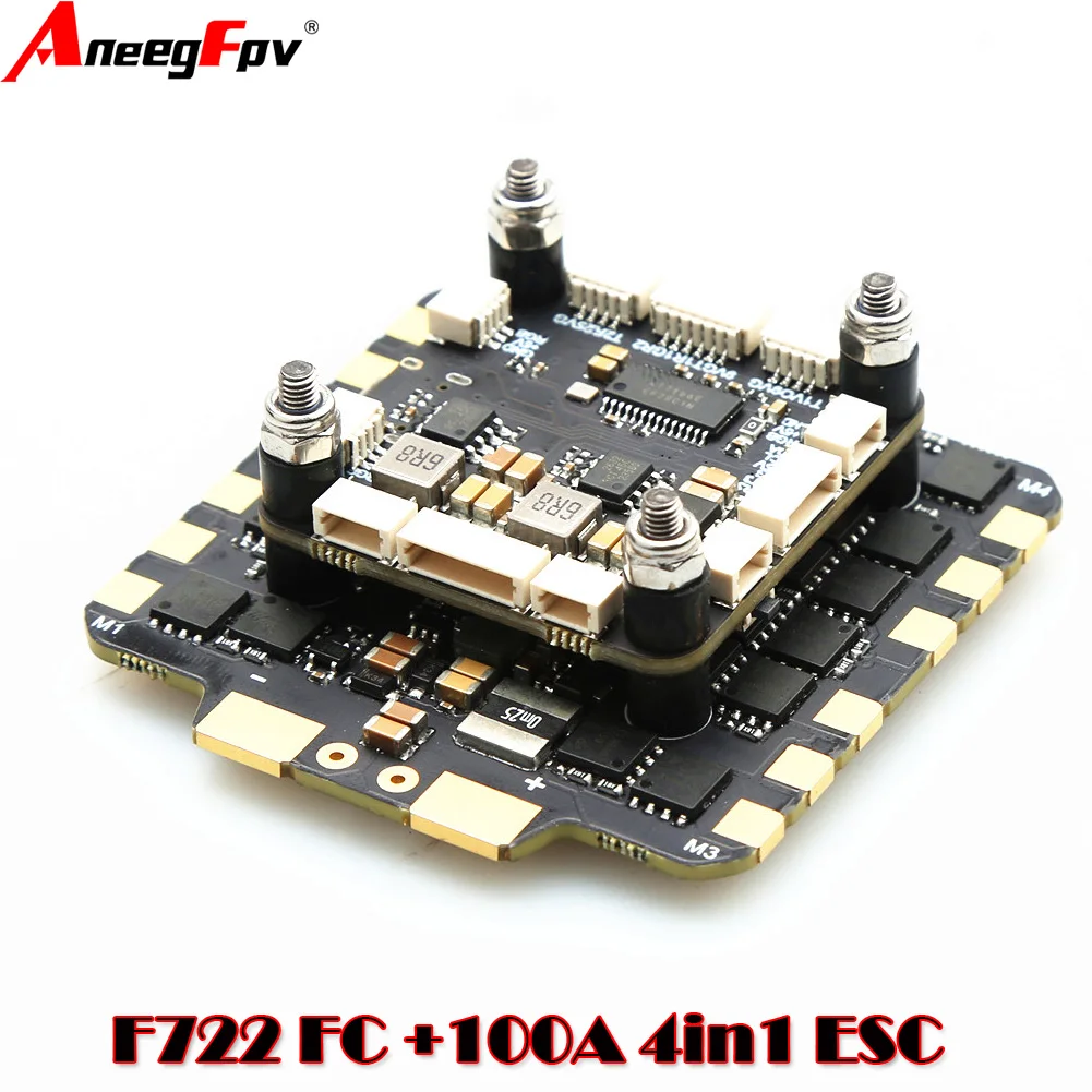 Контроллер полета AneegFpv F722 F7 FC 3-8S Lipo 5 В/10 В Dual BEC & 100A 4in1 BLheli_S ESC для RC 13-дюймового 15-дюймового гоночного дрона FPV
Контроллер полета AneegFpv F722 F7 FC 3-8S Lipo 5 В/10 В Dual BEC & 100A 4in1 BLheli_S ESC для RC 13-дюймового 15-дюймового гоночного дрона FPV