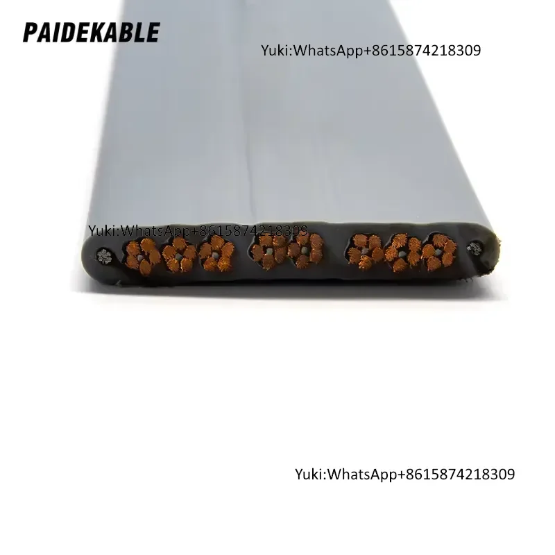 PAIDE PDK31300-40*0.75 Flat Elevator Cable 40x0.75mm Bare Copper Conductors PVC Insulation/NBR Jacket Durable for Passenger
PAIDE PDK31300-40*0.75 Flat Elevator Cable 40x0.75mm Bare Copper Conductors PVC Insulation/NBR Jacket Durable for Passenger
