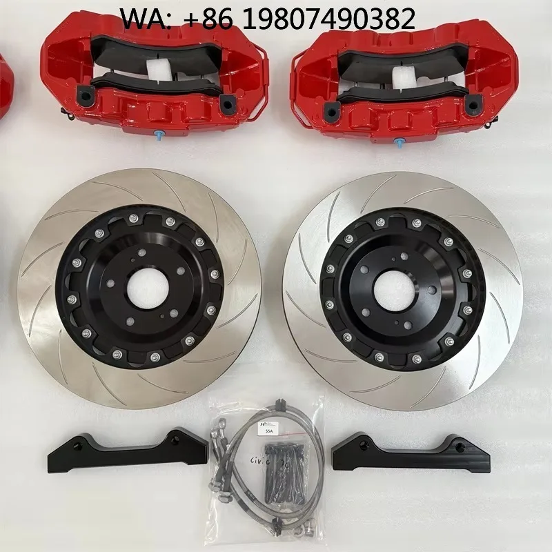 Universal 6-Piston Calipers Brake Kit High Performance Tuning Brake Parts
Universal 6-Piston Calipers Brake Kit High Performance Tuning Brake Parts