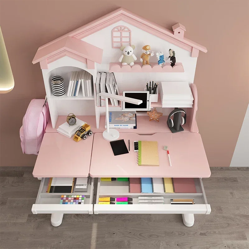 2026 newest home adjustable study desk chairs ergonomic wooden children kids learning study table and chair set for studying
2026 newest home adjustable study desk chairs ergonomic wooden children kids learning study table and chair set for studying