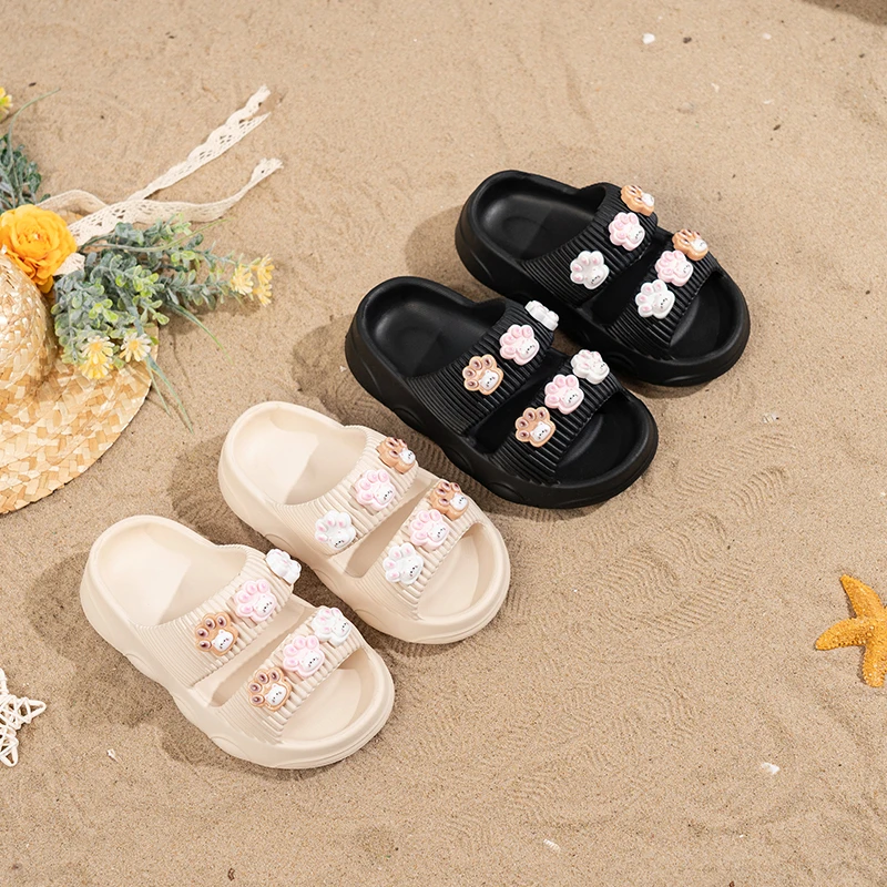 Детская обувь для ванной комнаты, милые нескользящие тапочки для девочек, милая модная домашняя обувь, новинка 2026, модная детская пляжная обувь на мягкой подошве
Детская обувь для ванной комнаты, милые нескользящие тапочки для девочек, милая модная домашняя обувь, новинка 2026, модная детская пляжная обувь на мягкой подошве