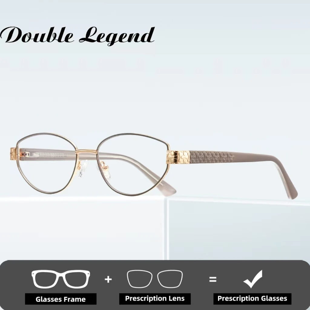 Double Legend Temple Women Reading glasses Anti Blue Light Myopia and hyperopia Photochromic Prescription Eyewear Lens
Double Legend Temple Women Reading glasses Anti Blue Light Myopia and hyperopia Photochromic Prescription Eyewear Lens