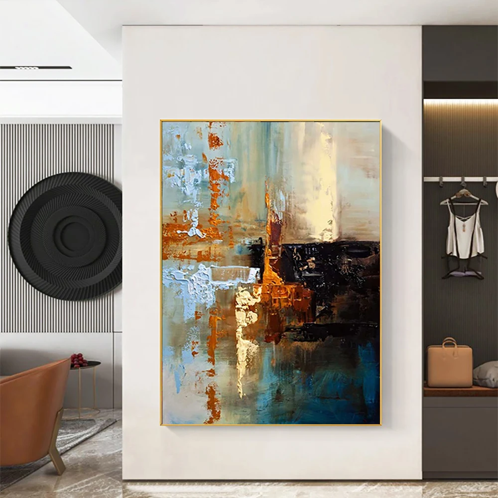 Abstract Canvas Oil Painting, Hand Painted, Knife Painting, Wall Art, Picture for Bedroom, Office, Living Room, Home Decoration
Abstract Canvas Oil Painting, Hand Painted, Knife Painting, Wall Art, Picture for Bedroom, Office, Living Room, Home Decoration