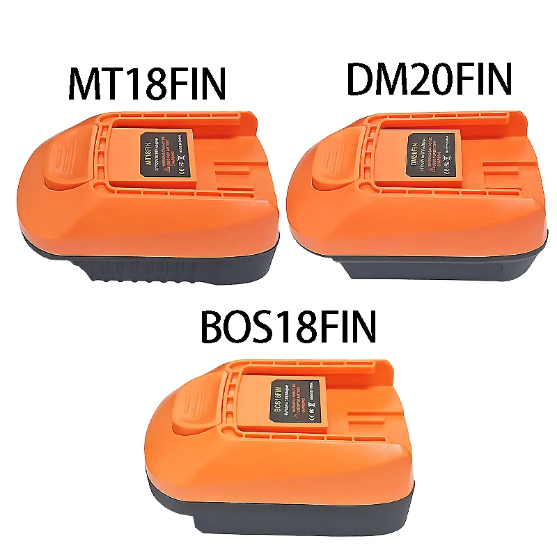 For Fein 18V Batteries Power Tools for Dewalt/Milwaukee/Makita/Bosch Lithium Battery DM20FIN MT18FIN BOS18FIN Battery Adapter
For Fein 18V Batteries Power Tools for Dewalt/Milwaukee/Makita/Bosch Lithium Battery DM20FIN MT18FIN BOS18FIN Battery Adapter