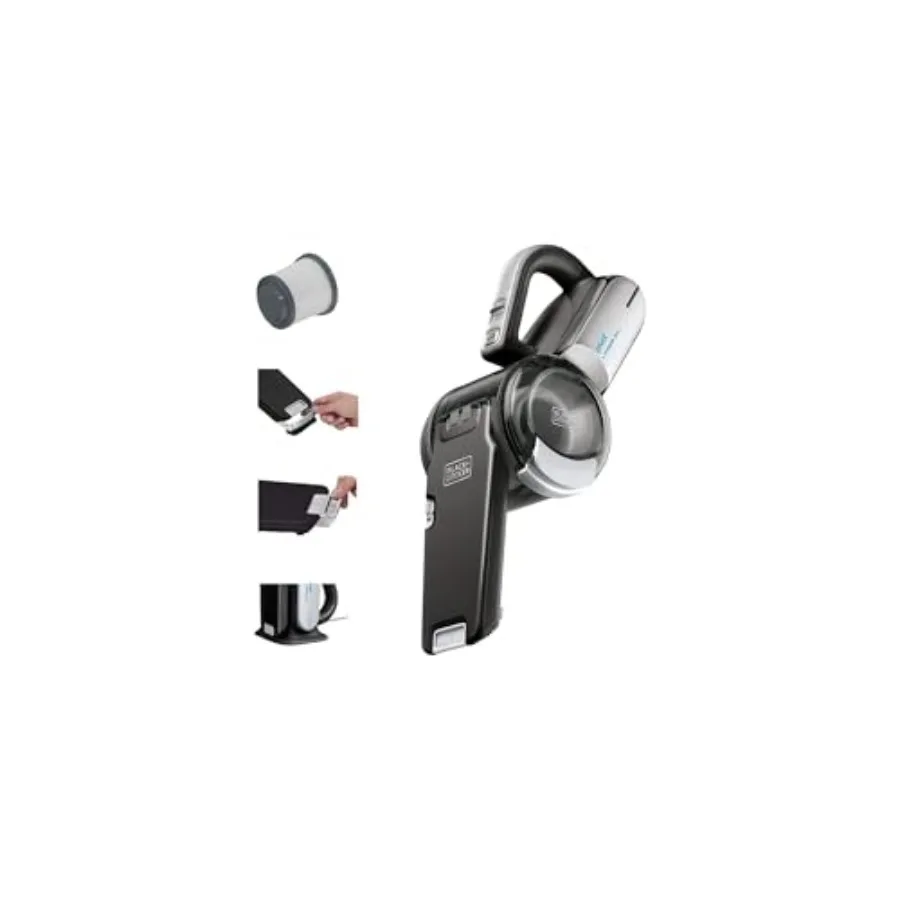 dust buster PIVOT VAC Handheld Vacuum Cordless Car Vacuum Portable Rechargeable Extendible Crevice Tool and 200 Degree Pivoting
dust buster PIVOT VAC Handheld Vacuum Cordless Car Vacuum Portable Rechargeable Extendible Crevice Tool and 200 Degree Pivoting