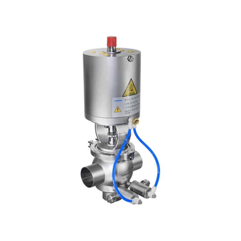 DONJOY Sanitary Stainless Steel 316L EC Series Mixproof Valve With Pneumatic Actuator For Water Control Beverage Food
DONJOY Sanitary Stainless Steel 316L EC Series Mixproof Valve With Pneumatic Actuator For Water Control Beverage Food