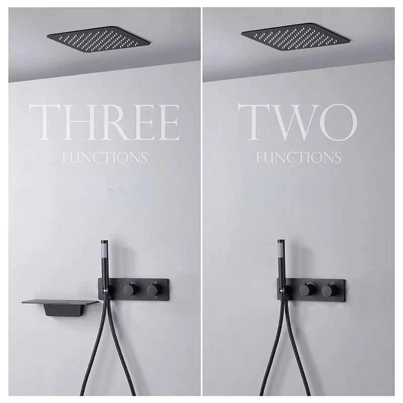 Gun gray thermostatic intelligent shower concealed ceiling waterfall faucet concealed wall ceiling shower set
Gun gray thermostatic intelligent shower concealed ceiling waterfall faucet concealed wall ceiling shower set