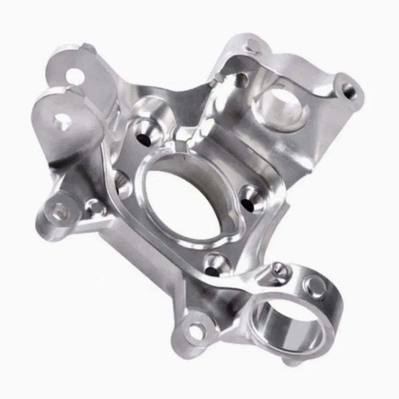 CNC machined aluminum alloy new energy vehicle steering knuckle Chassis precision components Custom automotive steering bracket
CNC machined aluminum alloy new energy vehicle steering knuckle Chassis precision components Custom automotive steering bracket