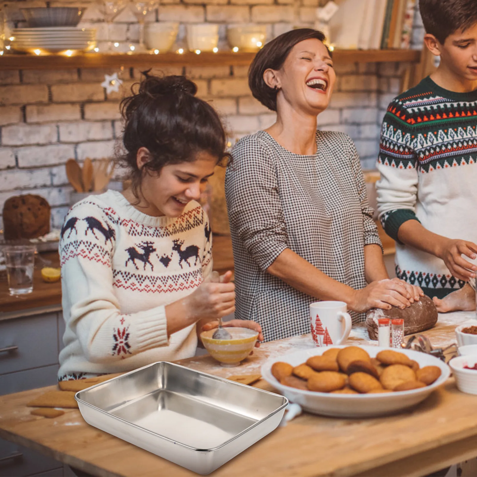 2Pcs Stainless Steel Towel Tray Multifunctional Storage Baking Plates Silver Suitable for Home Hotel Restaurant Kitchen Food
2Pcs Stainless Steel Towel Tray Multifunctional Storage Baking Plates Silver Suitable for Home Hotel Restaurant Kitchen Food