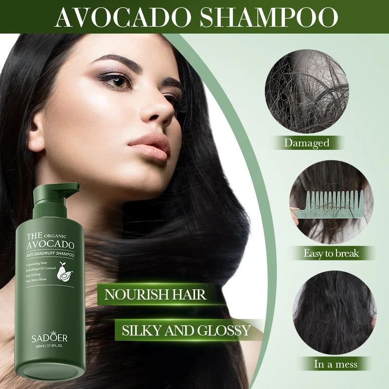 Avocado dandruff shampoo, perm and dye care nourish, fluffy and non greasy hair, suitable for both men and women
Avocado dandruff shampoo, perm and dye care nourish, fluffy and non greasy hair, suitable for both men and women