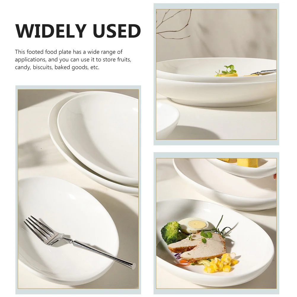Ceramic Fruit Tray Decorative Dessert Plate Wedding Party Kitchen Food Serving Display Banquet Side Plates Set of 4
Ceramic Fruit Tray Decorative Dessert Plate Wedding Party Kitchen Food Serving Display Banquet Side Plates Set of 4