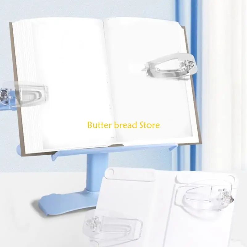 W89C Foldable Reading Rack Plastic Books Stand With NonSlip Base Study Essential
W89C Foldable Reading Rack Plastic Books Stand With NonSlip Base Study Essential