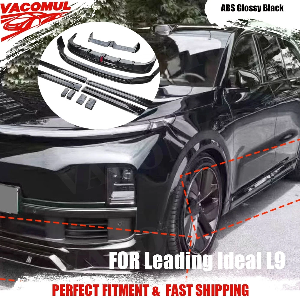VACOMUL Front Bumper Rear Diffuser Spoiler Side Skirts Fender Covers for Leading Ideal L9 Style BodyKit Car Styling Trims
VACOMUL Front Bumper Rear Diffuser Spoiler Side Skirts Fender Covers for Leading Ideal L9 Style BodyKit Car Styling Trims