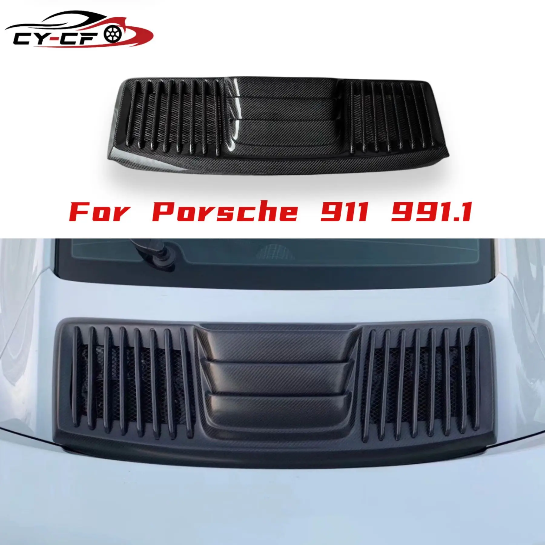 Real Carbon Fiber Rear Engine Cover Grille Exterior Accessories For Porsche 991.1 Upgrade to 991.2 Turbo S Back Bonnet Grills
Real Carbon Fiber Rear Engine Cover Grille Exterior Accessories For Porsche 991.1 Upgrade to 991.2 Turbo S Back Bonnet Grills