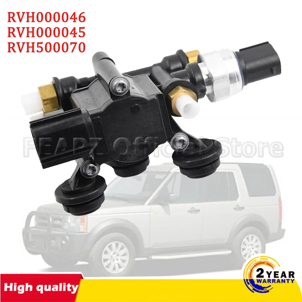 Compressor Valve Block RVH000045 RVH500070 Fit for Land Rover Discovery 3 4 (LR3/LR4) Range Rover Sport 2005-2015 RVH000046
Compressor Valve Block RVH000045 RVH500070 Fit for Land Rover Discovery 3 4 (LR3/LR4) Range Rover Sport 2005-2015 RVH000046