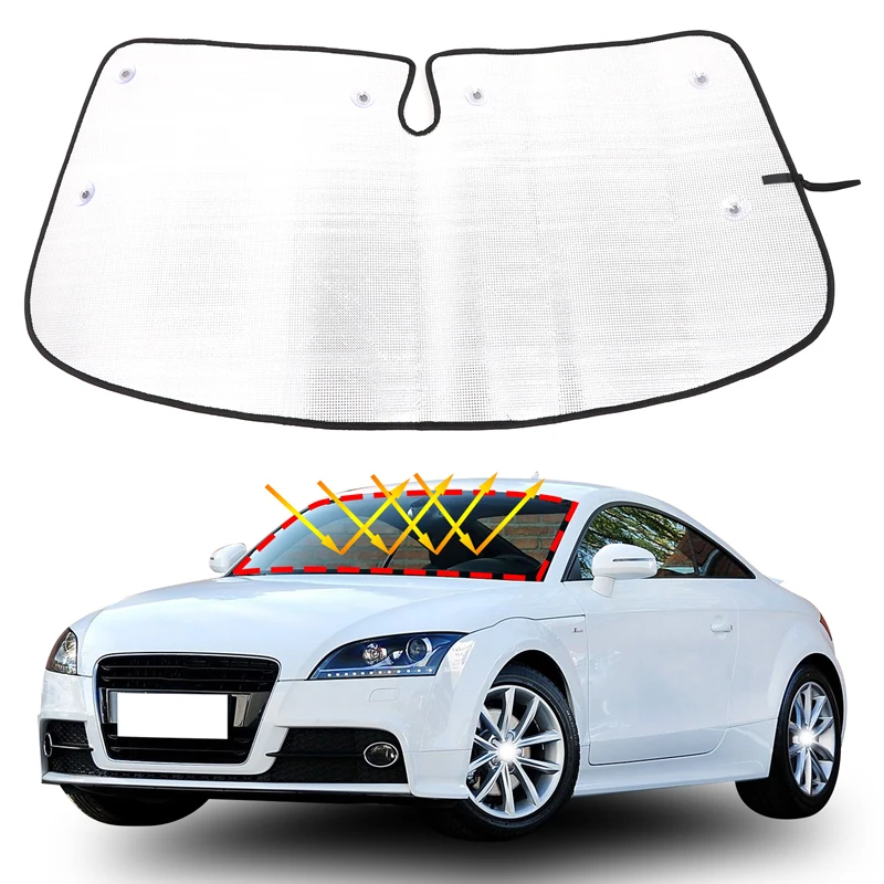 For Audi TT 2008-2014 Aluminum foil /silver tape Automobile front windshield anti-ultraviolet sunshade car interior accessories
For Audi TT 2008-2014 Aluminum foil /silver tape Automobile front windshield anti-ultraviolet sunshade car interior accessories