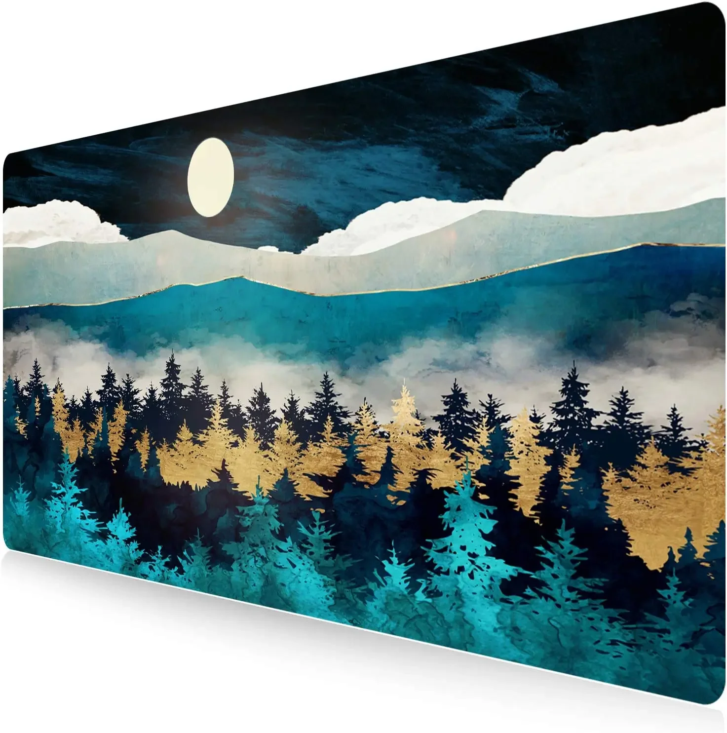 Extended Gaming Mouse Pad Large Desk Mat XXL 35.4x15.7in Mouse Pad Non-Slip Rubber Base Keyboard Waterproof Desktop Mat -Forest
Extended Gaming Mouse Pad Large Desk Mat XXL 35.4x15.7in Mouse Pad Non-Slip Rubber Base Keyboard Waterproof Desktop Mat -Forest