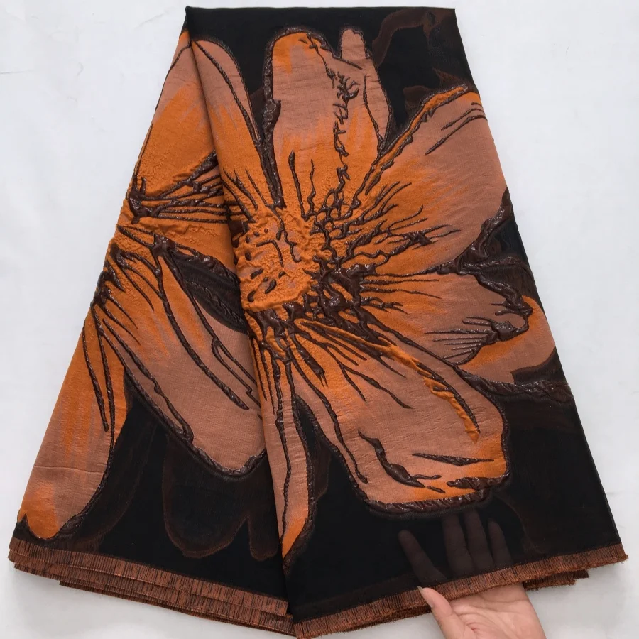 Роскошное высококачественное африканское нигерийское тюлевое кружевное платье из органзы, парчовое жаккардовое французское кружевное платье, 5 ярдов, S4387
Роскошное высококачественное африканское нигерийское тюлевое кружевное платье из органзы, парчовое жаккардовое французское кружевное платье, 5 ярдов, S4387