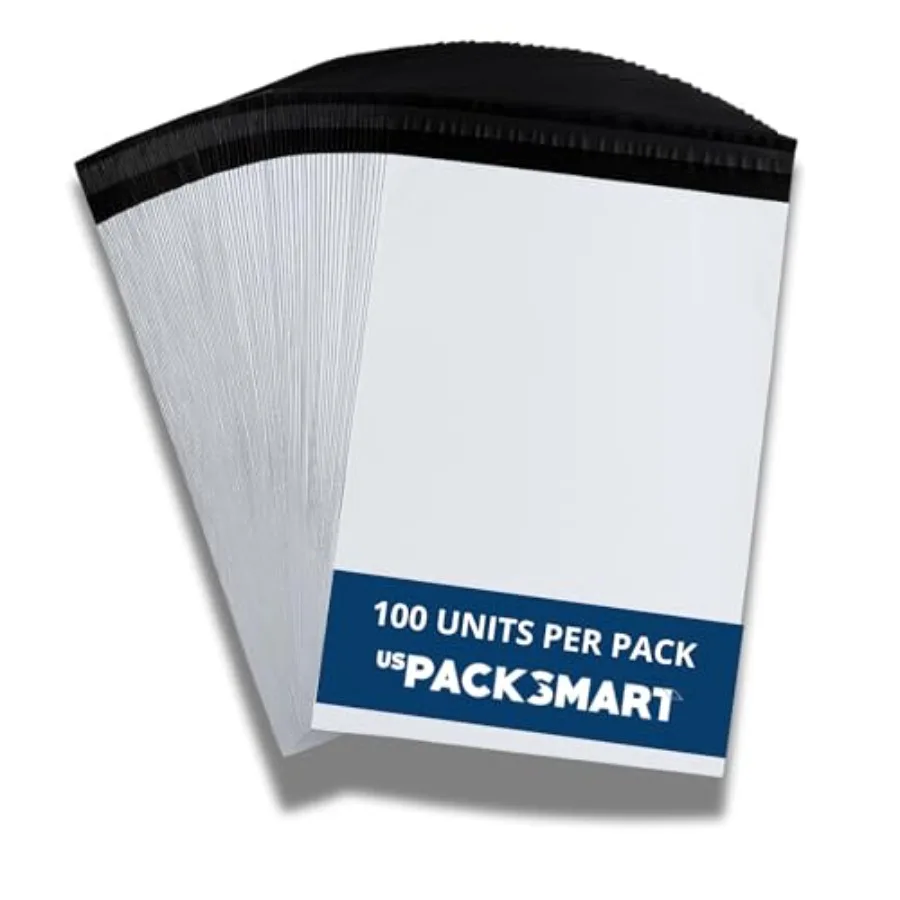 White Plastic Poly Mailers 24"x24" Shipping Bags for Clothing, Books, and Accessories Durable Shipping Envelopes, Waterproof, T
White Plastic Poly Mailers 24"x24" Shipping Bags for Clothing, Books, and Accessories Durable Shipping Envelopes, Waterproof, T