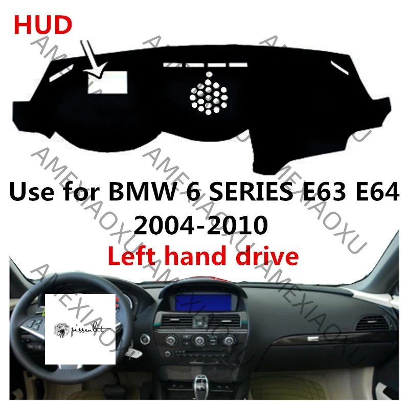 Pissenlit Left Hand Drive Car Dashboard Cover Dash Mat for BMW 6 Series E63 E64 2004 2005 2006 2007 2008 2009 2010 with HUD
Pissenlit Left Hand Drive Car Dashboard Cover Dash Mat for BMW 6 Series E63 E64 2004 2005 2006 2007 2008 2009 2010 with HUD