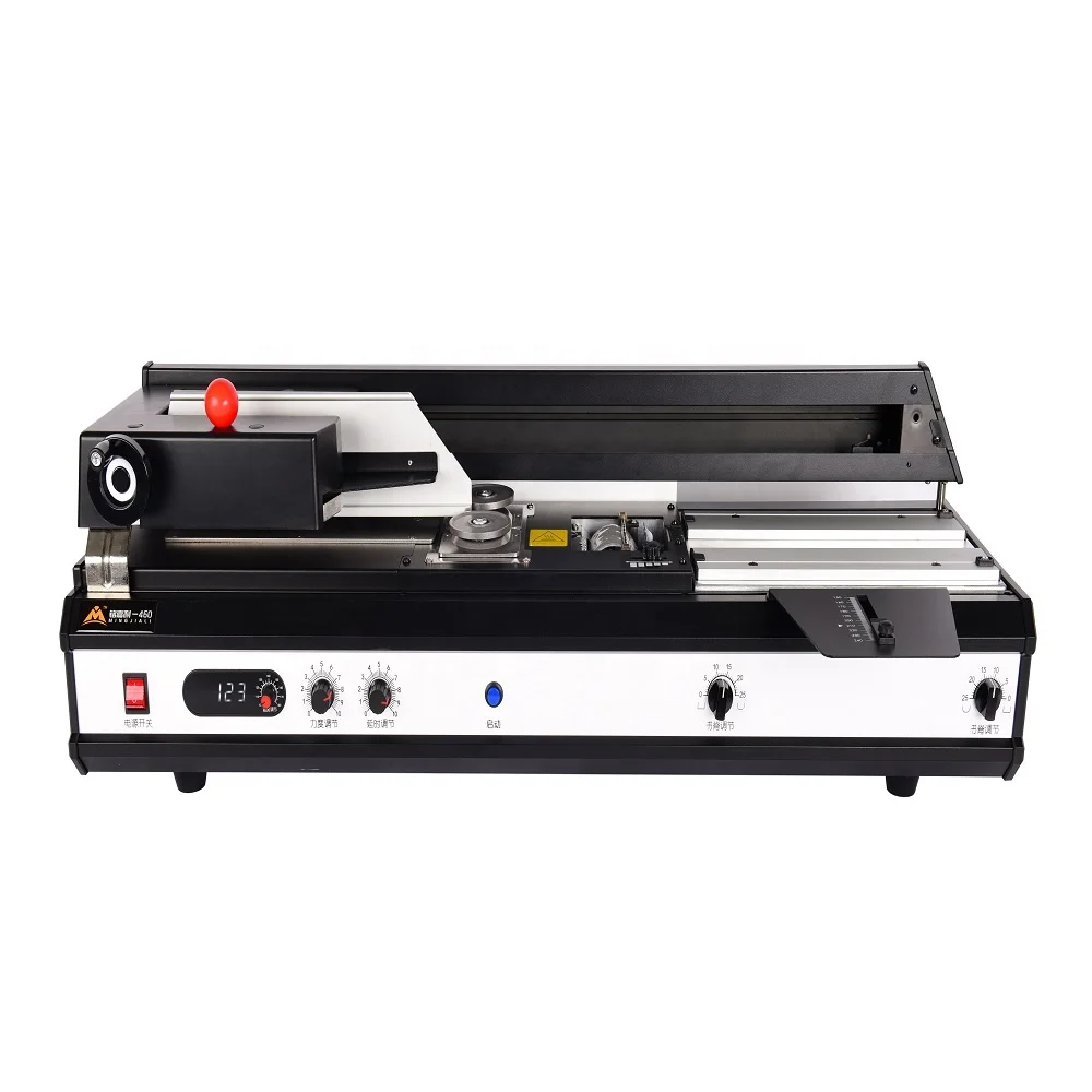 Fully Automatic A4 Size Desktop Wireless Hot Melt Glue Book Binding Machine EN-470A Model 110-220V 1-450 Sheets 250 Books/Hour
Fully Automatic A4 Size Desktop Wireless Hot Melt Glue Book Binding Machine EN-470A Model 110-220V 1-450 Sheets 250 Books/Hour