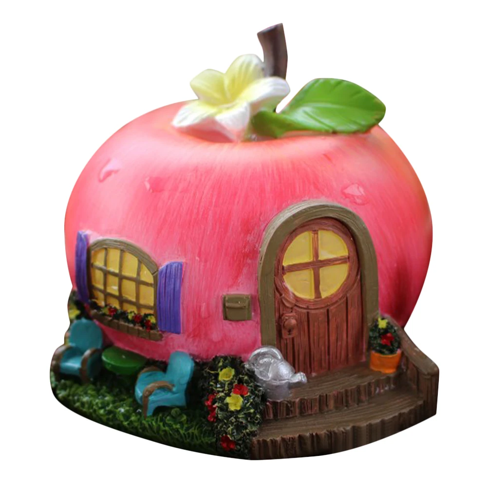 Apple Shaped House Decor Mini Fairy Garden Accessories Resin Crafts Unique Design Decoration Bonsai Landscape Outdoor Indoor
Apple Shaped House Decor Mini Fairy Garden Accessories Resin Crafts Unique Design Decoration Bonsai Landscape Outdoor Indoor