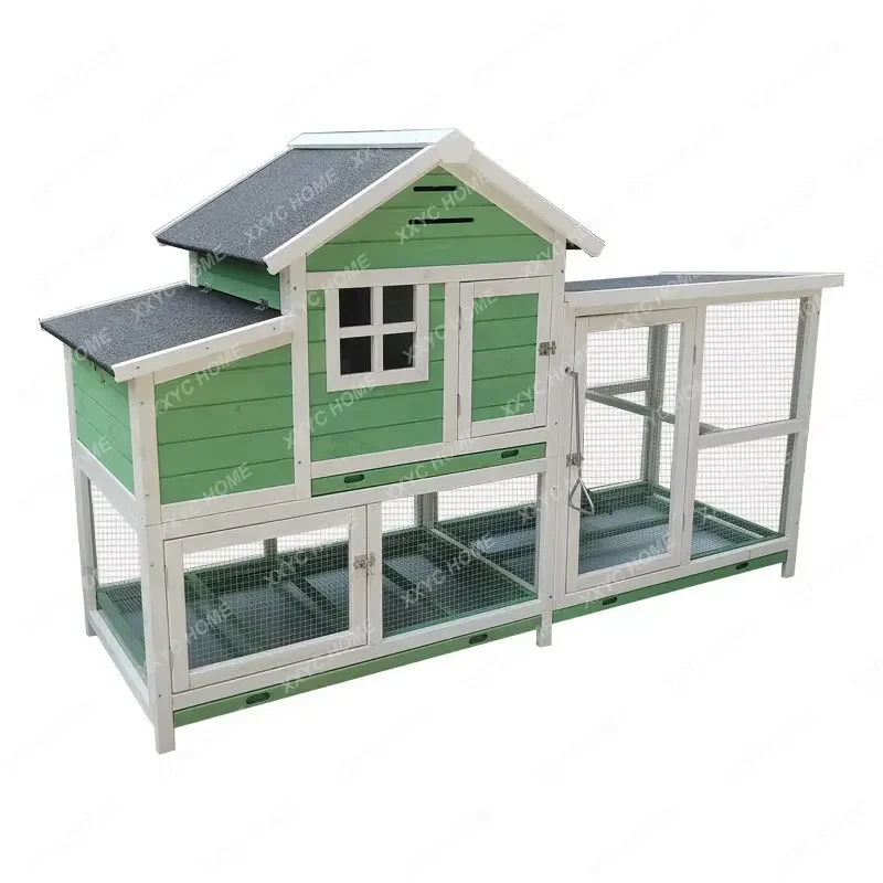 Outdoor Chicken Coop Home Outdoor Rutin Chicken Coop Kindergarten Rabbit Cage Pigeon Special Cage Large Size Rabbit Villa
Outdoor Chicken Coop Home Outdoor Rutin Chicken Coop Kindergarten Rabbit Cage Pigeon Special Cage Large Size Rabbit Villa