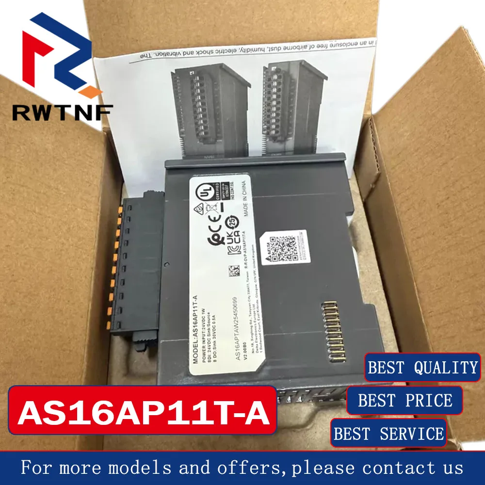 Brand New Genuine AS16AP11T-A Delta Digital I/O module,100% original warehouse stock
Brand New Genuine AS16AP11T-A Delta Digital I/O module,100% original warehouse stock