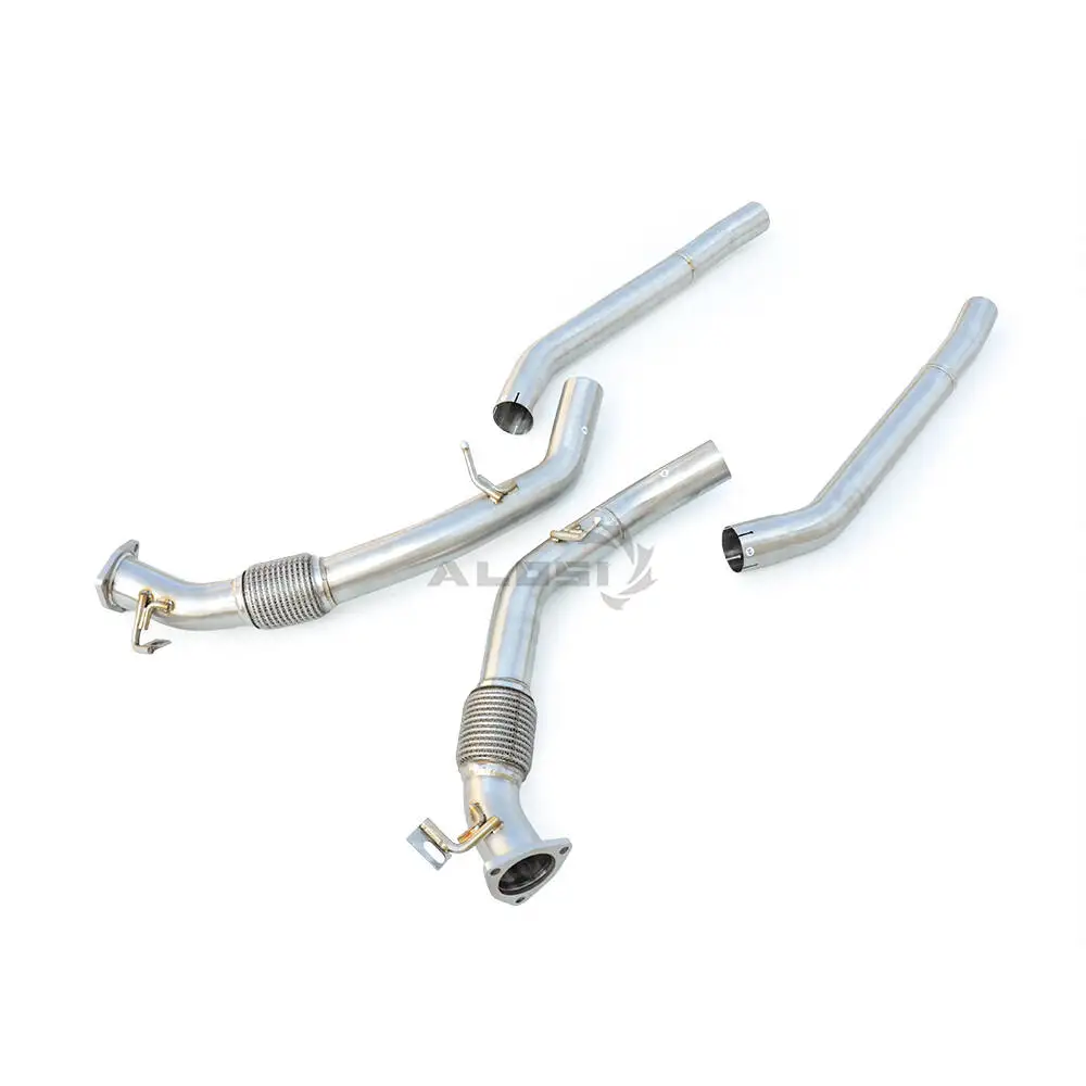 For Lamborghini URUS 4.0T 2020-2024Stainless Steel Exhaust Front Pipe with High-performance Exhaust Front Section Enhances Sound
For Lamborghini URUS 4.0T 2020-2024Stainless Steel Exhaust Front Pipe with High-performance Exhaust Front Section Enhances Sound