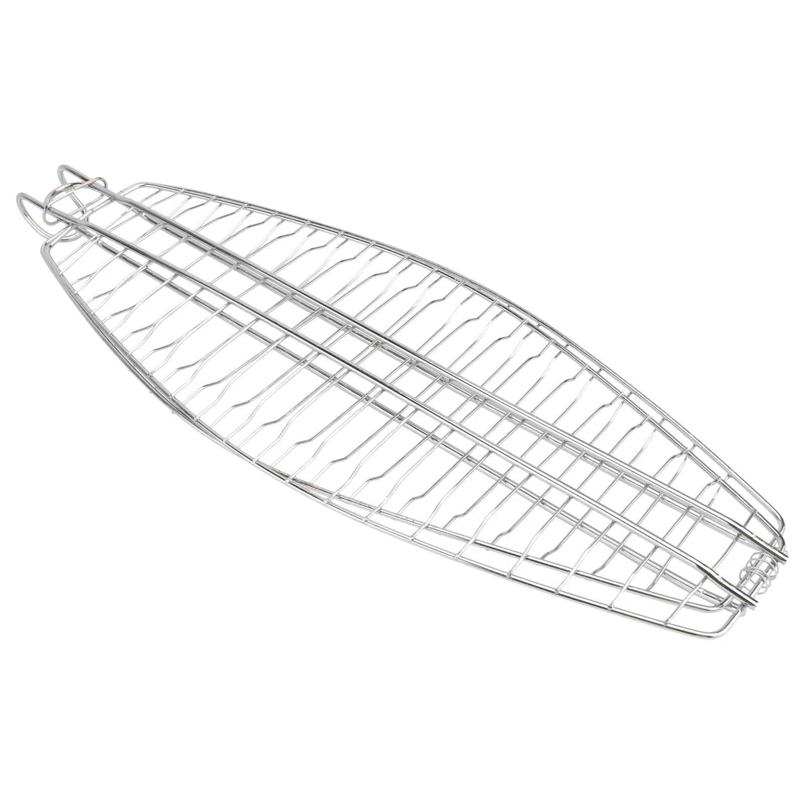 Fish Grill Basket with Hook Non-stick Mesh Grilled Fish Barbecue Clip Net Outdoor Barbecue Tool (Silver 44x15cm)
Fish Grill Basket with Hook Non-stick Mesh Grilled Fish Barbecue Clip Net Outdoor Barbecue Tool (Silver 44x15cm)