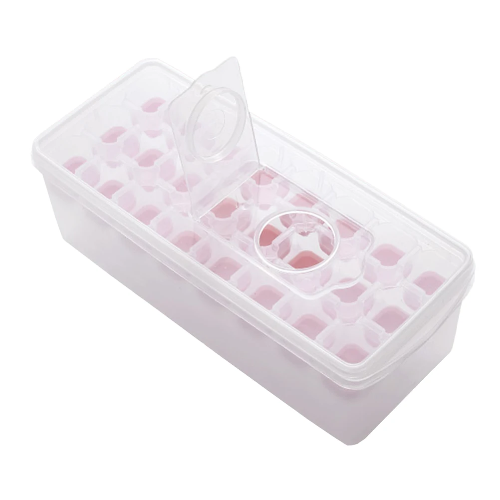 Oversized Ice Mold Large Tray Abs Reusable Freezer Container Lid Dust Proof Kitchen Ice Cube Making Mold With Container
Oversized Ice Mold Large Tray Abs Reusable Freezer Container Lid Dust Proof Kitchen Ice Cube Making Mold With Container