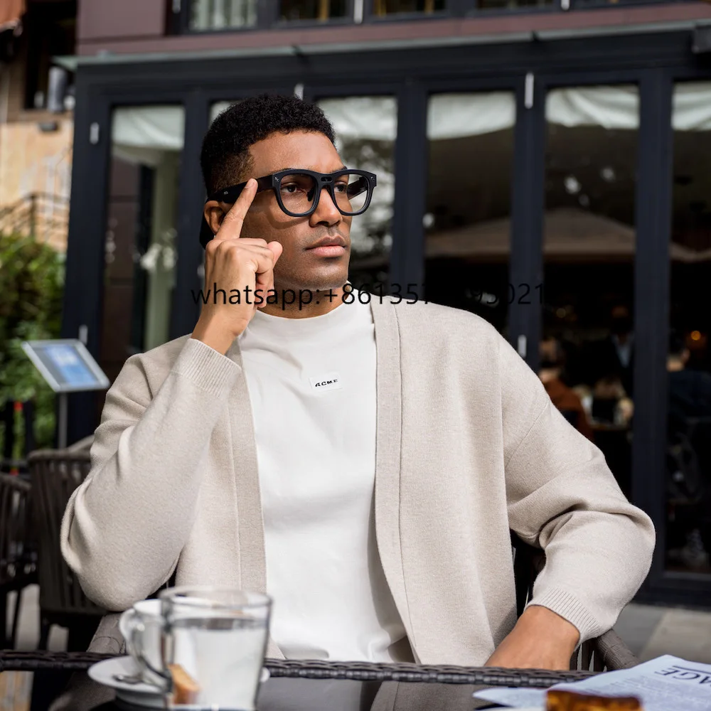 High Quality New Ai Manufacturer Professional Smart bluetooth Audio Glasses Men Fashionable Smart Glasses
High Quality New Ai Manufacturer Professional Smart bluetooth Audio Glasses Men Fashionable Smart Glasses