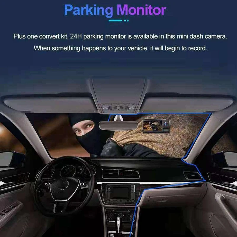 Car DVR Dash Cam 2K+1080P WIFI HD Driving Recorder Night Vision Driving Recorder Front And Rear View Camera
Car DVR Dash Cam 2K+1080P WIFI HD Driving Recorder Night Vision Driving Recorder Front And Rear View Camera