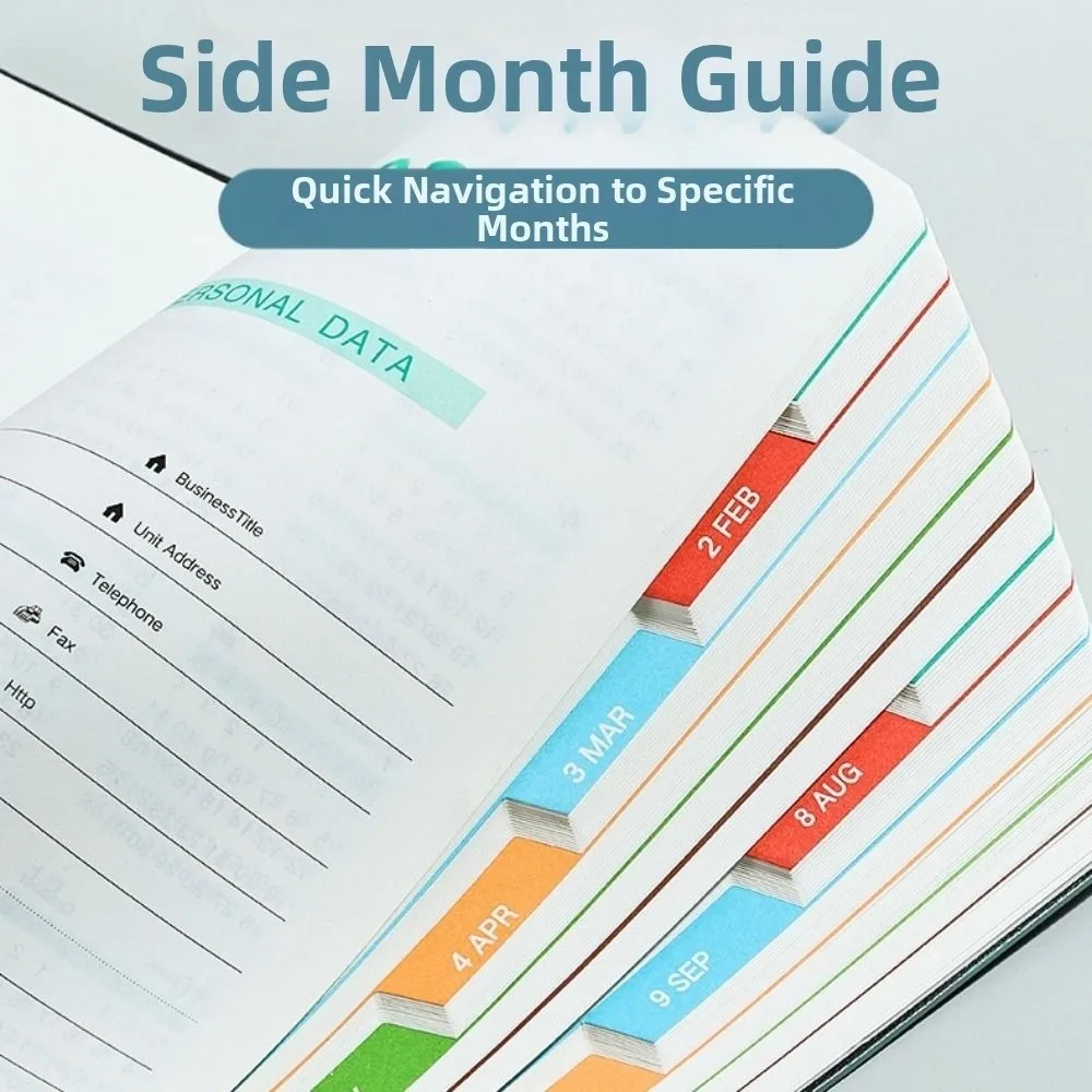 English 2027 Schedule Planner Notepad 12 Months Wear-resistant A5 Agenda Planning Notebook Efficiency Simple To-do List Notebook
English 2027 Schedule Planner Notepad 12 Months Wear-resistant A5 Agenda Planning Notebook Efficiency Simple To-do List Notebook