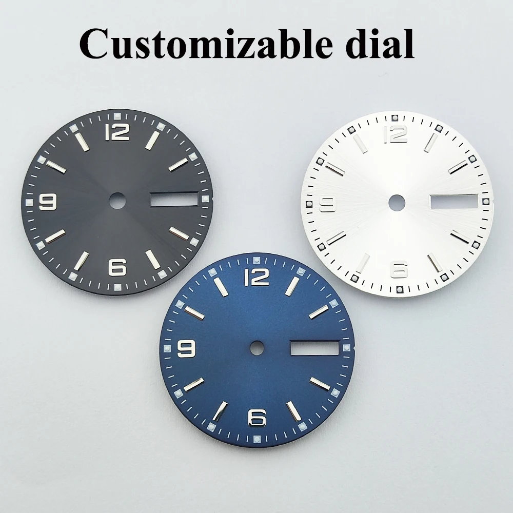 Циферблат часов 28,5 мм nh36, стерильный циферблат, зеленый светящийся циферблат nh35, подходит для механизма NH36
Циферблат часов 28,5 мм nh36, стерильный циферблат, зеленый светящийся циферблат nh35, подходит для механизма NH36